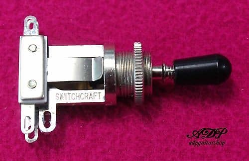 Allparts Switchcraft Short Toggle Switch EP4066-000-B image 1