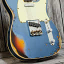 Fender Custom Shop 1960 Telecaster Custom Heavy Relic- Aged Lake Placid Blue over Chocolate Sunburst