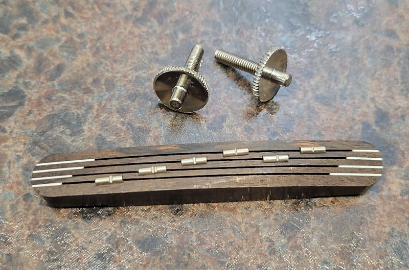Hofner Bridge and adjustable thumb wheels - Wood image 1
