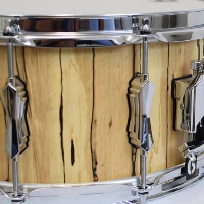 British Drum Company Legend Snare 14x6.5 Spalt Beech image 4