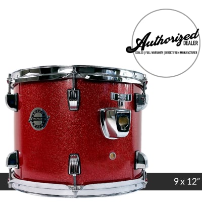 Ludwig Accent Drive 12 x 9'' Inch Rack Tom Drum - Red Sparkle image 1