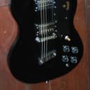 Guild S-100 Polara Black Solid Body Electric Guitar with Gig Bag