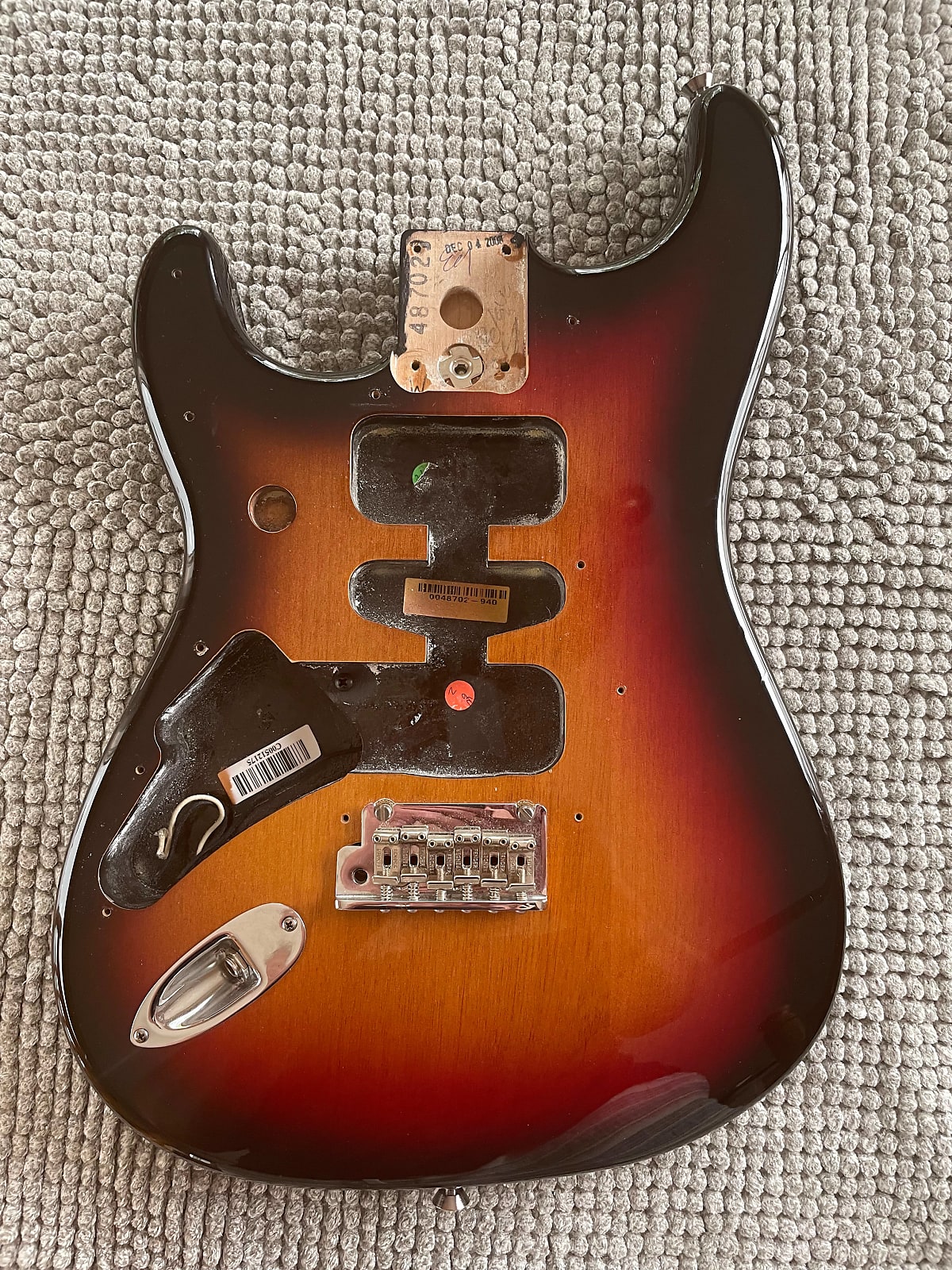 Fender American Standard Stratocaster Body Left-Handed 1986