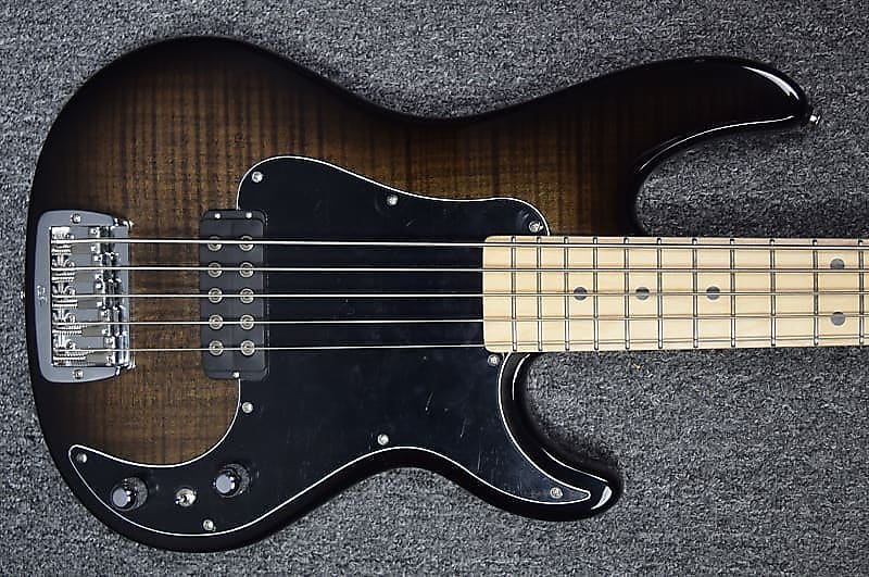 G&L Kiloton 5 Blackburst Flame Top / Maple. SAVE $500! DEMO /AS NEW! image 1
