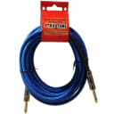Strukture 18.5' 1/4" Instrument Cable (Woven Blue)