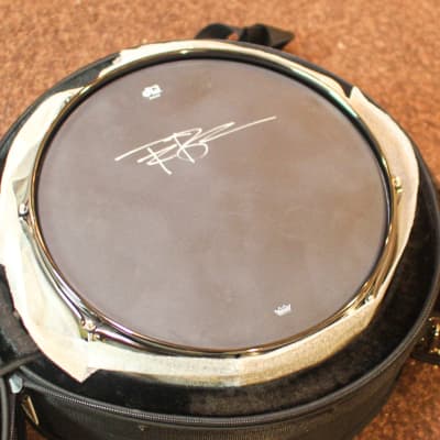 DW 6.5x14 Icon Series Terry Bozzio "The Black Page" Snare Drum - #136 of 250 image 6