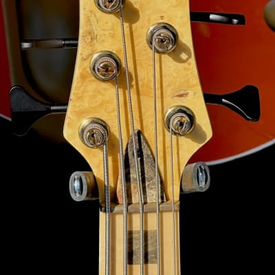 JCR Custom SC-5 5-string Bass 2021 - a killer boutique 5-string made in Spain with fabulous Spalted Maple ! image 5