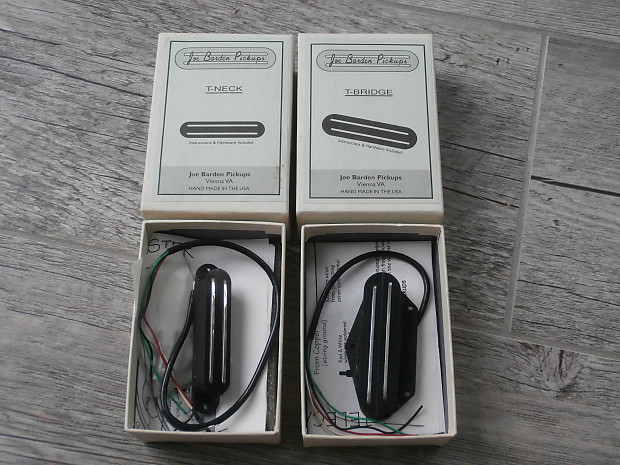 Joe Barden Telecaster Pickups NOS Pre JBE T Neck T Bridge Danny Gatton