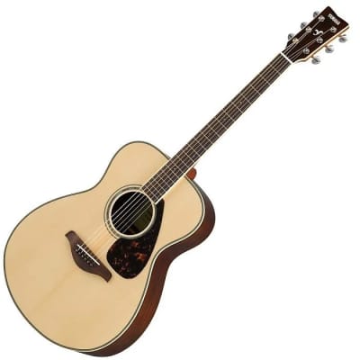 Yamaha FS830 Solid Spruce Top Concert Acoustic Guitar Natural | Reverb