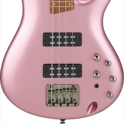 Ibanez Soundgear SR300E 4-String Electric Bass - Pink Gold Metallic for sale
