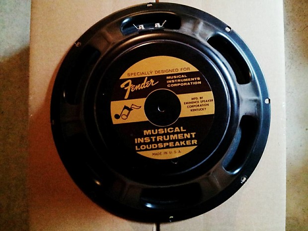 Eminence fender cheap special design speaker