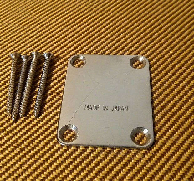 Fender japan shop neck plate