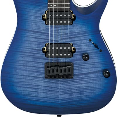 Guitare IBANEZ RGA42FM-BLF Blue Lagoon Burst Flat - Danett Music