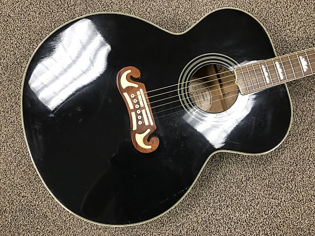 Epiphone ej sales 200 bk