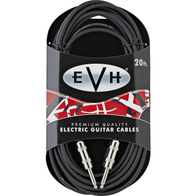 EVH Premium 20' Guitar Cable Straight To Straight, 022-0200-000 for sale
