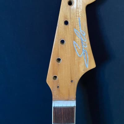 Solo guitar body and neck made in Italy for projects image 7