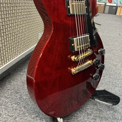 Gibson Les Paul Studio Gold Series 2018 - Neck Binding Wine Red image 6