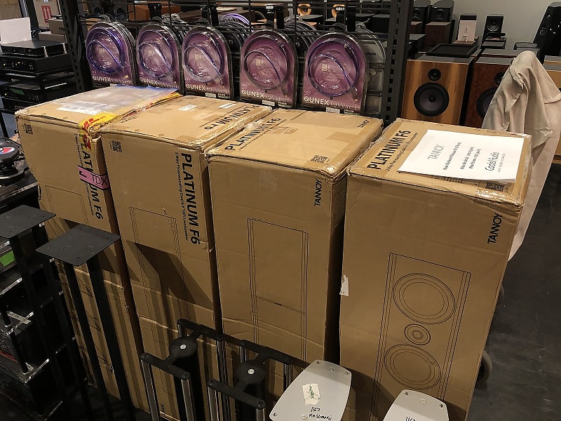 Tannoy Platinum F6 Floorstanding Speakers (B-Stock)  			