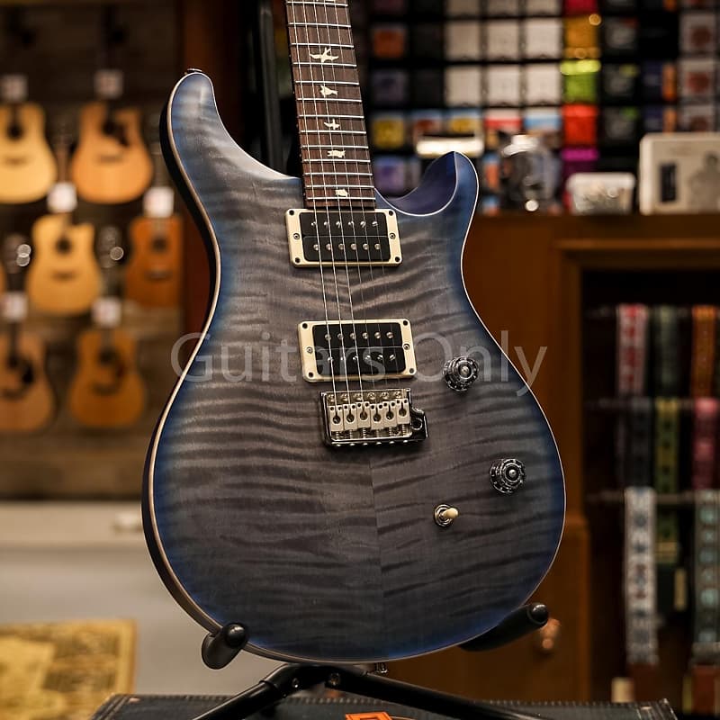 PRS CE24 Satin Limited 2024 - Faded Gray Blue Burst | Reverb