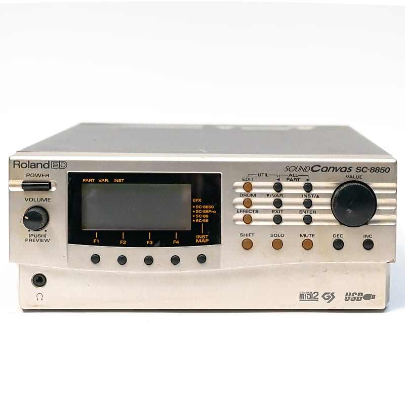 Roland Sound Canvas SC-8850 Sound Module Synthesizer