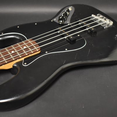 Old Style Guitars Custom Built J-Bass Black w/Gig Bag image 9