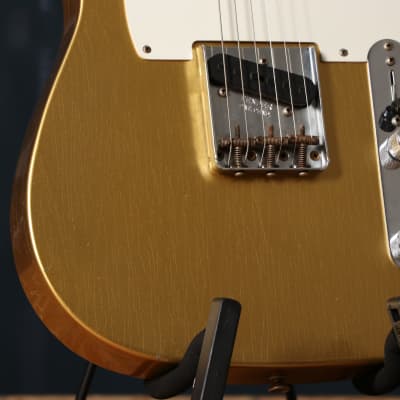 Fender Custom Shop '58 Telecaster Journeyman Relic Aged HLE Gold (serial- 9320) image 2