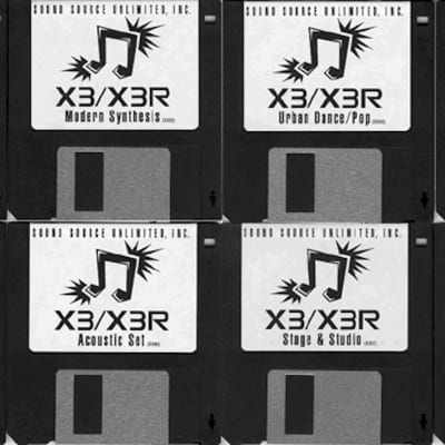 Greytsounds Korg X2 / X3 • 8-Disk Set of synth patches - Floppy disks to load into your X3