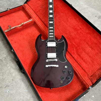 Greco SG SS-600 c 1970's Oxblood original vintage MIJ Japan
