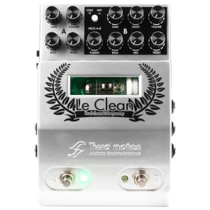 Two Notes Le Clean デュアルチャンネル真空管プリアンプ Two Notes Le Clean 2-channel U.S. Tones Tube Preamp Pedal