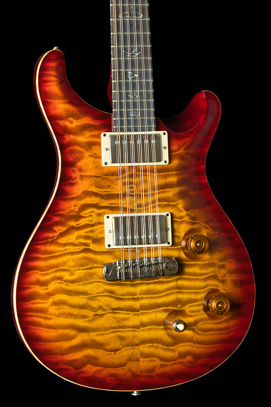 Rare And Beautiful Prs 12 String Insane 10 Top 2009 W Case 