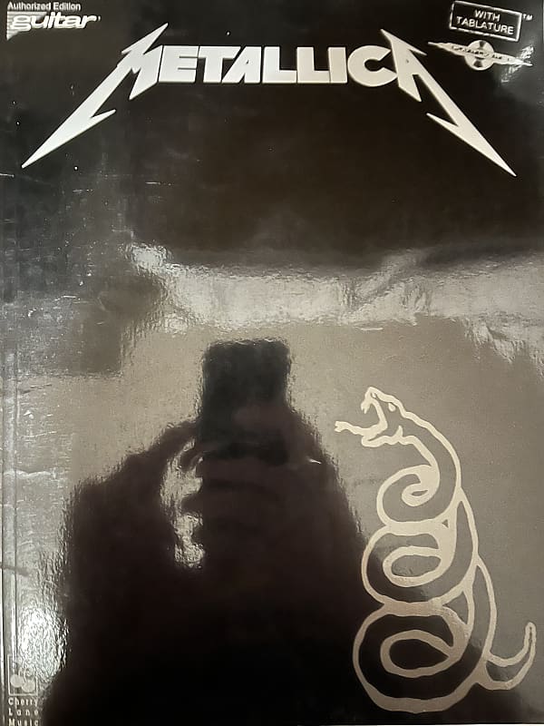 Metallica - The Black Album - Guitar Tab / Tablature Book | Reverb