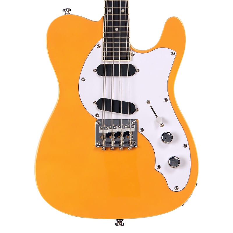 Eastwood Guitars Mandocaster LTD - TV Yellow - Solidbody Electric Mandolin - NEW! image 1