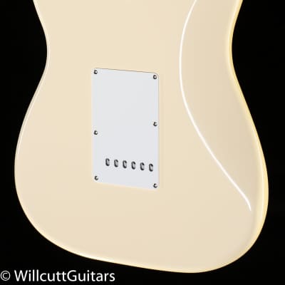 Fender Ritchie Blackmore Stratocaster Scalloped Rosewood Fingerboard Olympic White (497) image 2