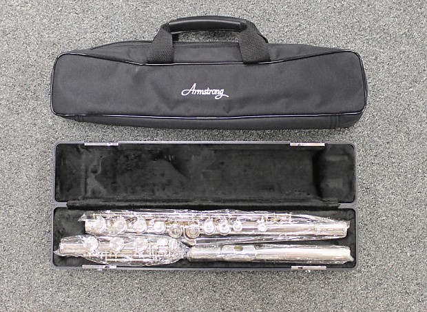 Armstrong 303BOS Step-Up Model Open-Hole Flute w/ B Foot Joint, Offset G image 1