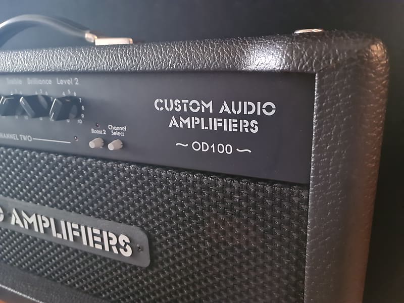 Custom Audio Amplifiers OD 100 Standard black | Reverb