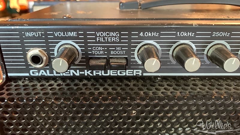 希少GALLIEN-KRUEGER 200MB 80年代（布繊維入りコーン紙） 希少GALLIEN-KRUEGER 200MB 80年代（布繊維入りコーン紙） ベース