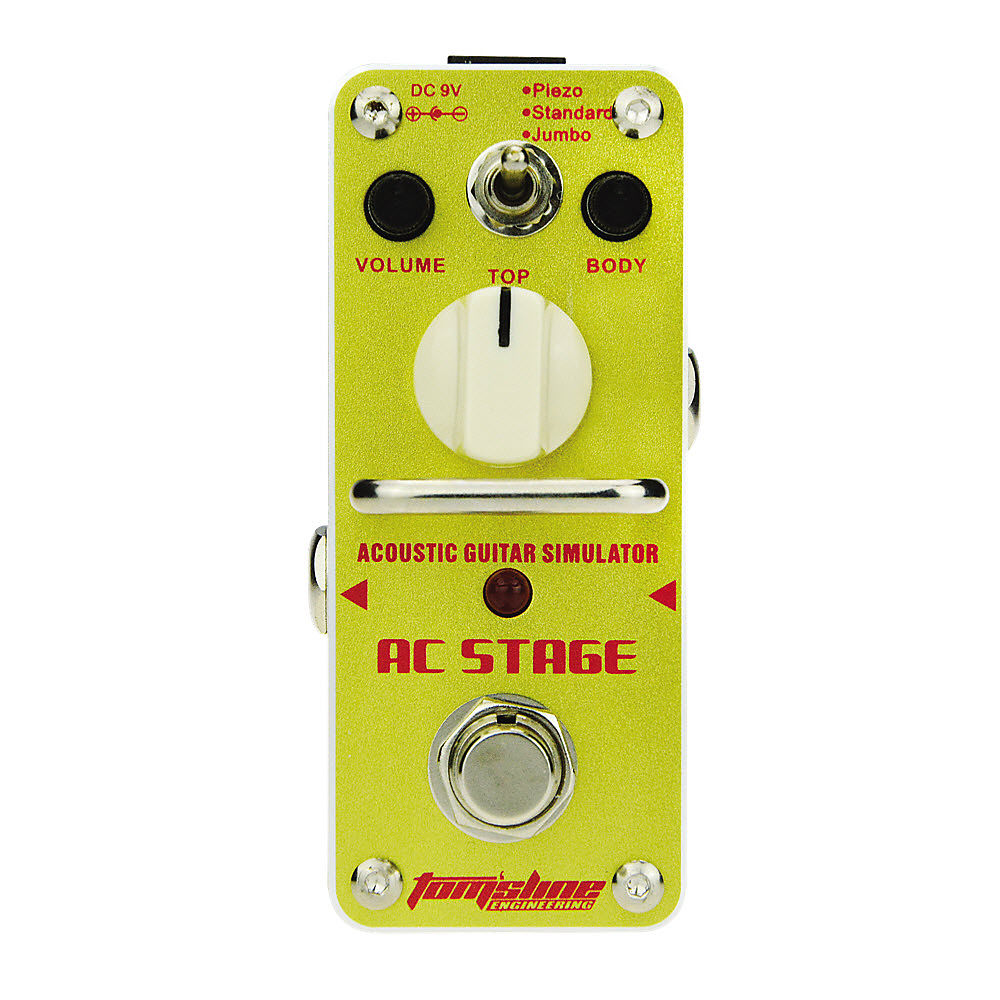 Acoustic guitar clearance simulator