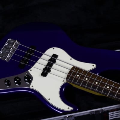 Fender  American LongHorn Boner Jazz Bass  1992 Deep Blue image 6