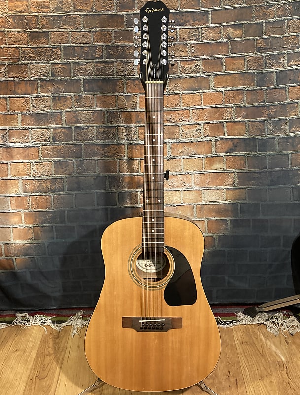 Epiphone PR10012 Grover Tuners (12 String Acoustic) Reverb