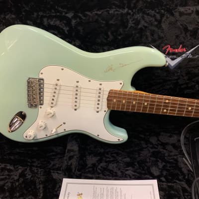 Fender custom shop stratocaster ike turner sonic blue immacolata 100 esemplari image 2