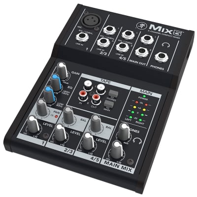 Mackie Mix5 5-Channel Compact Mixer image 2