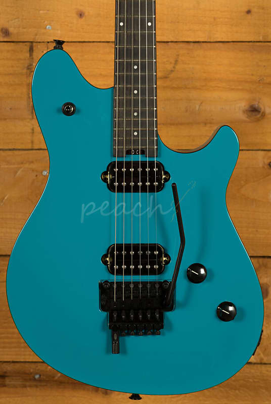 EVH Wolfgang Special | Ebony - Miami Blue | Reverb