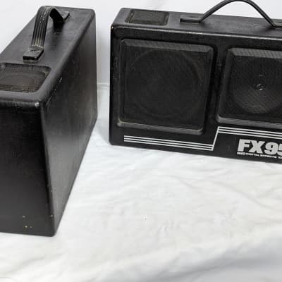 KRACO Digital Effects 100w FX 95 Speakers Truck Boxes Vintage Pair image 12