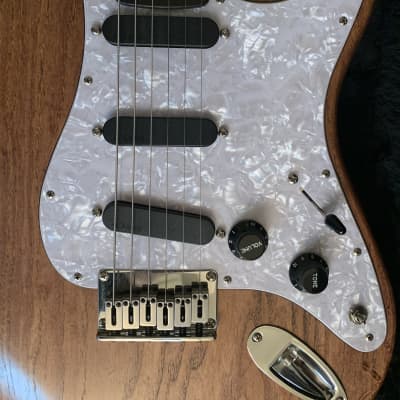 All koa Carvin Bolt (Stratocaster / dream machine style) image 3