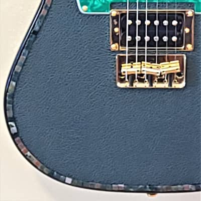 Custom Designed & Crafted Tele Style with Jasper Stones Serial #040 image 4