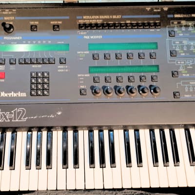 Oberheim Matrix 12 1980's - Black
