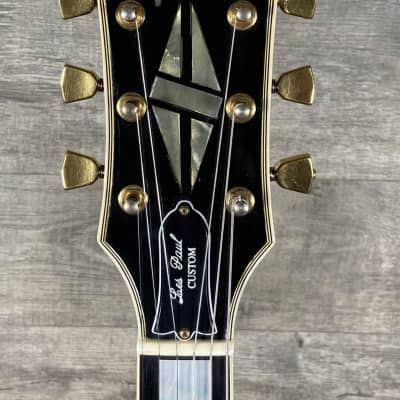 Gibson Les Paul Custom 20th Anniversary 1974 - Ebony....Lefty! image 10