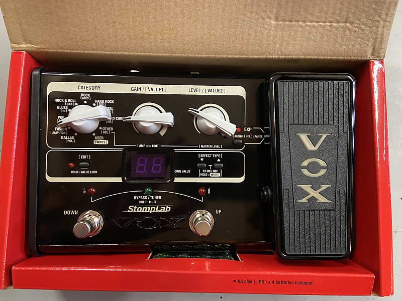 Pedale effetto per chitarra vox stomplab IIG modeling guitar effect processor image 1