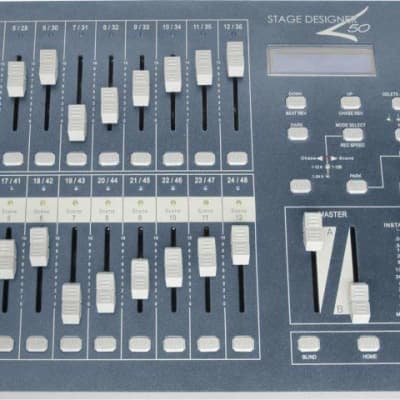 Chauvet DJ Stage Designer 50 Compact 48-Channel DMX-512 Controller | LED Light Controller image 4
