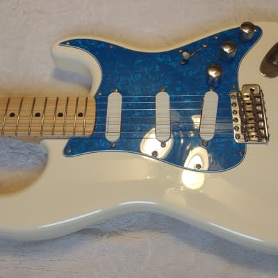 Squier by Fender Stratocaster Electric Guitar w/Fender Lace Sensors & EMG SPC - Made In Japan - 1980s image 3